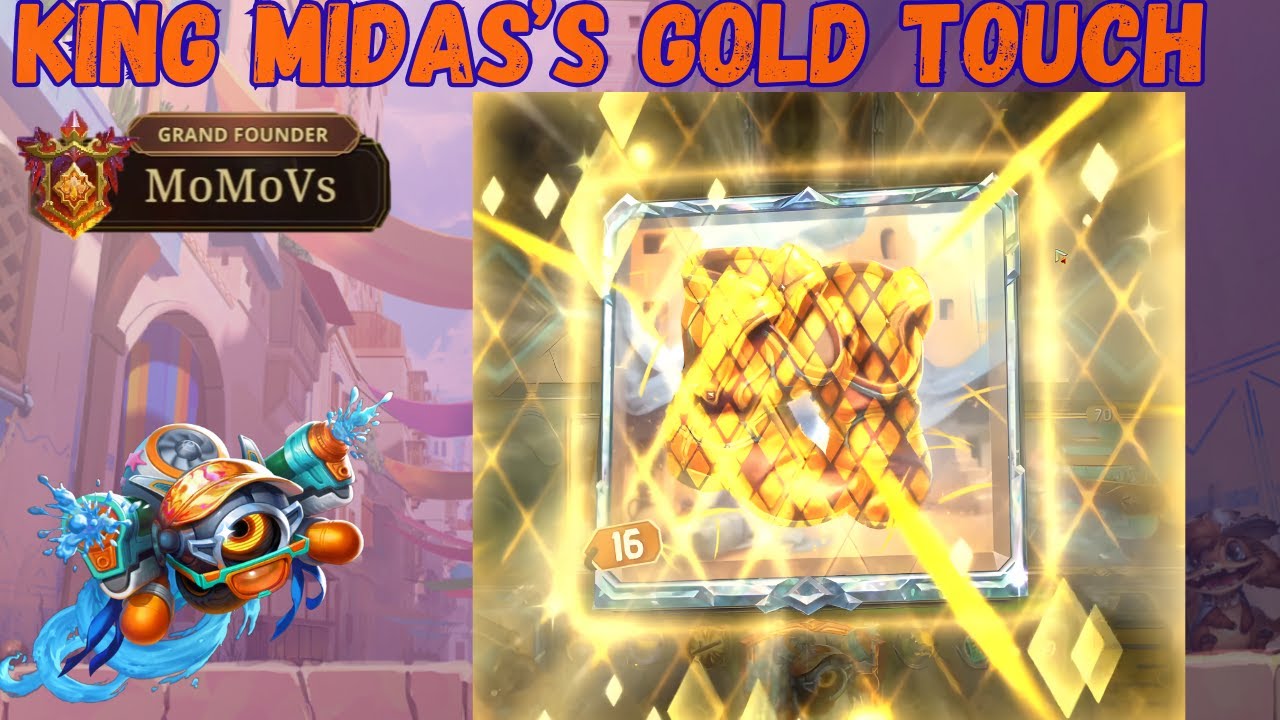 Золотое прикосновение царя Мидаса! Всё должно быть защищено! MoMoVs Базар!