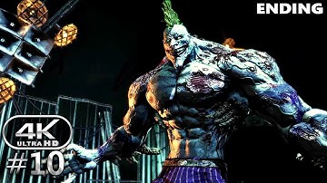 Batman Arkham Asylum Gameplay Walkthrough Part 10 ENDING (4K 60FPS PC ULTRA) - No Commentary
