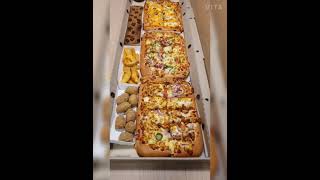 Eat With Khansa & Jareer | One Meter Pizza at Pizzahut Ras Al Khaimah - Dubai,  UAE Foodie lovers