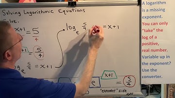 Solving Logarithmic Equations (Part 2)