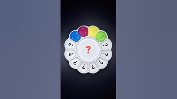 Making 9 Colors with Only 4 Primary Colors #shots #colormixing #colorzara