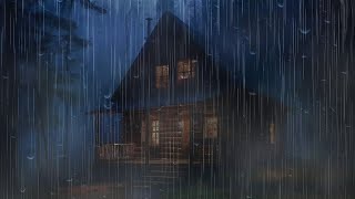 Rain and Thunder Sounds to Sleep Immediately at Night - Sleep Well, End Insomnia, Deep Relaxation