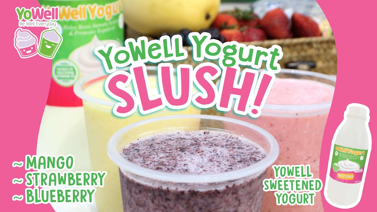 Yowell Yogurt Slush Negosyo Recipe Idea (Very easy to prepare!) inJoy