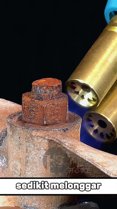Cara buka skrup yang berkarat #diy #tipspraktis #tutorial #lifehacks