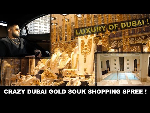 THE DUBAI LUXURY LIFESTYLE ! AND GOLD SOUK SHOPPING SPREE !