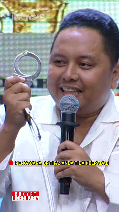 Panas!  Pitra Romadoni dan Pengacara Dokter Tifa Debat saat Bahas Ijazah Jokowi