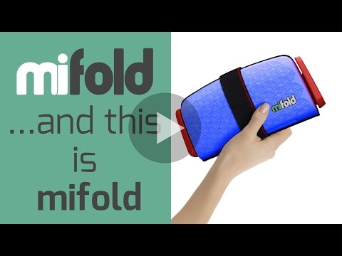 วีดีโอ: ที่นั่งเสริมสำหรับ mifold ใหม่ - มีขนาดเล็กกว่า iPad!