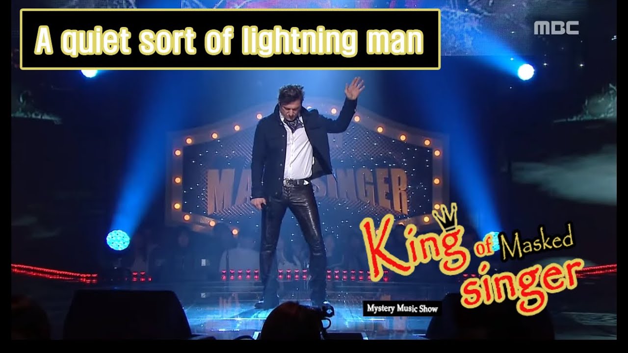 [King of masked singer] 복면가왕 - ‘A quiet sort of lightning man’ Special stage - She's Gone 20160228