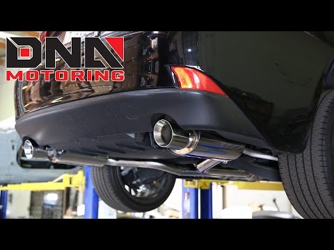 How to Install 13+ Lexus IS250 Catback Exhaust