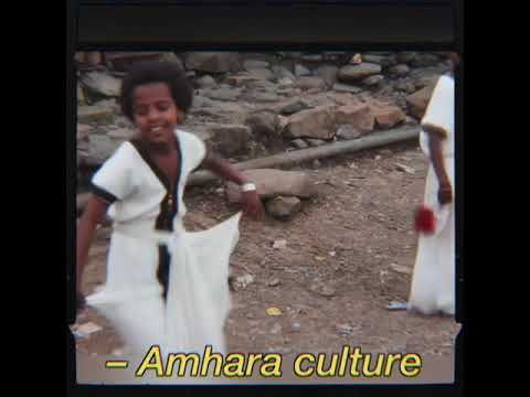 Kids Doing Eskista Gonder Amhara Dance