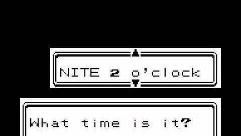 Pokemon Crystal (GBC / Game Boy Color) - Vizzed.com Play