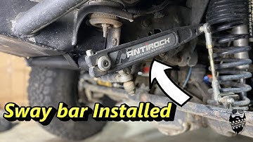 Universal Off Road Sway Bar Install, S10 Rocklander