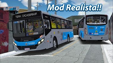 🔴 Proton Bus Simulator - Mod Realista!!   Caio Apache Vip IV Volkswagen 17.230 OD Euro V Padrão SPT