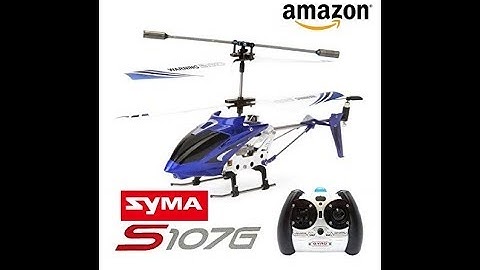 SYMA S107G RC HELICOPTER REVIEW - Awesome Indoor Flyer! 🎮🚁