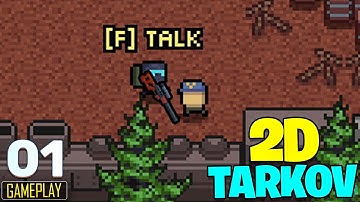 ZERO Sievert Gameplay - 2d escape from tarkov game #indiegame #Post-apocalyptic