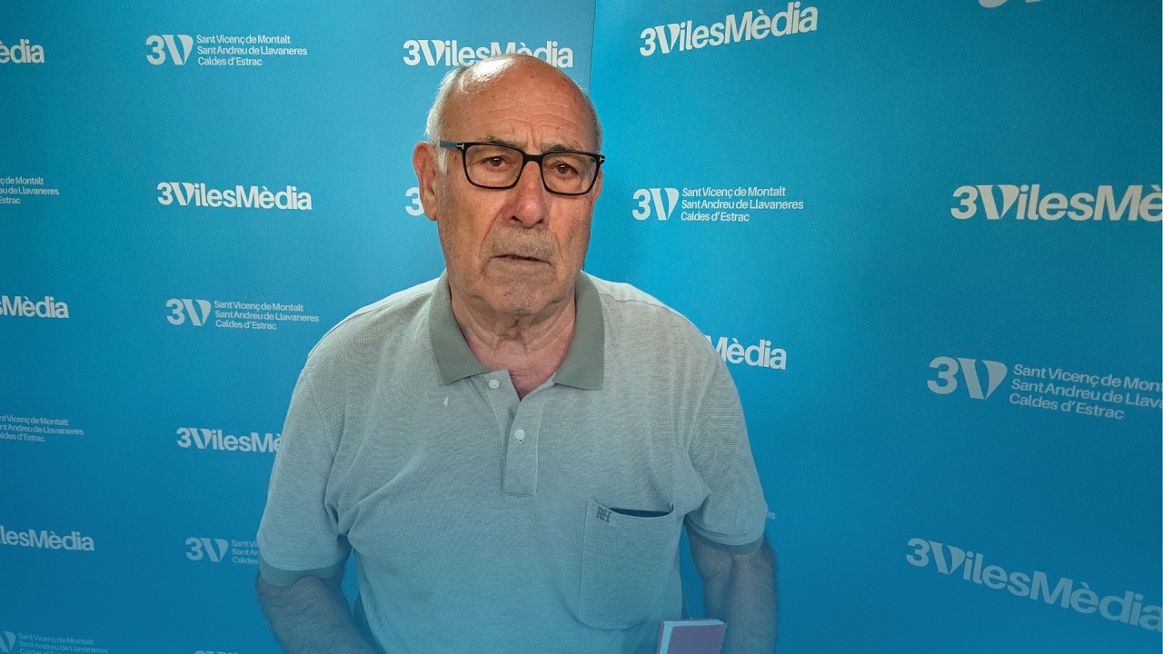 Entrevista a Evarist March, President de l'Associació de Donants de Sang del Maresme - 24/08/2026