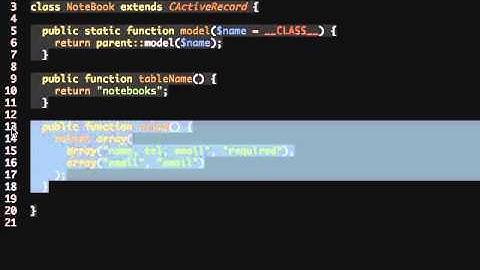Yii Basic ตอน 27 Validate - JavaThailand.com