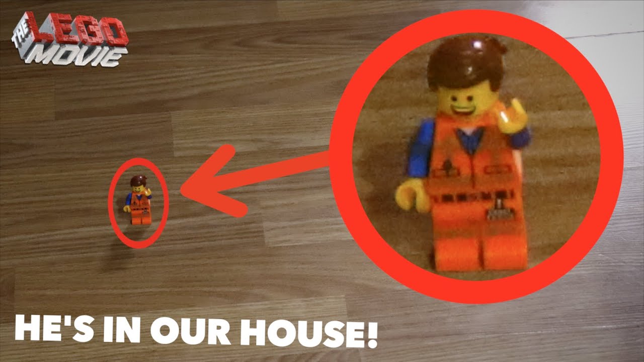 I FOUND EMMET IN REAL LIFE FROM THE LEGO MOVIE! *He Disappeared!* 