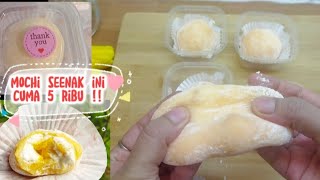 Resep Mochi super mulur untuk jualan mochi mangga Creamy enak banget / Ichigo Daifuku mangga screenshot 3