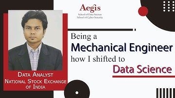 Coming from a Mechanical Background Aniket has successfully become a Data Analyst, working at NSE