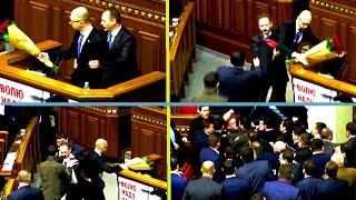 Драка в Раде: опубликовано полное видео 
