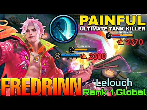 Appraiser's Wrath! Fredrinn Ultimate Tank Killer - Top 1 Global Fredrinn by ᴸᵉˡᵒᵘᶜʰ - Mobile Legends