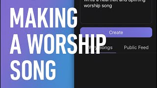 How I made a worship song using Suno AI 🎸#suno #worshipmusic #christianmusic #aitools