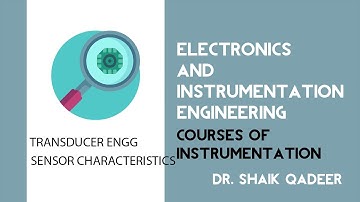 Dynamic Characteristics Of Sensors | Class 4