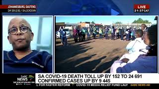 Dr Fundile Nyati on the latest COVID-19 stats in South Africa