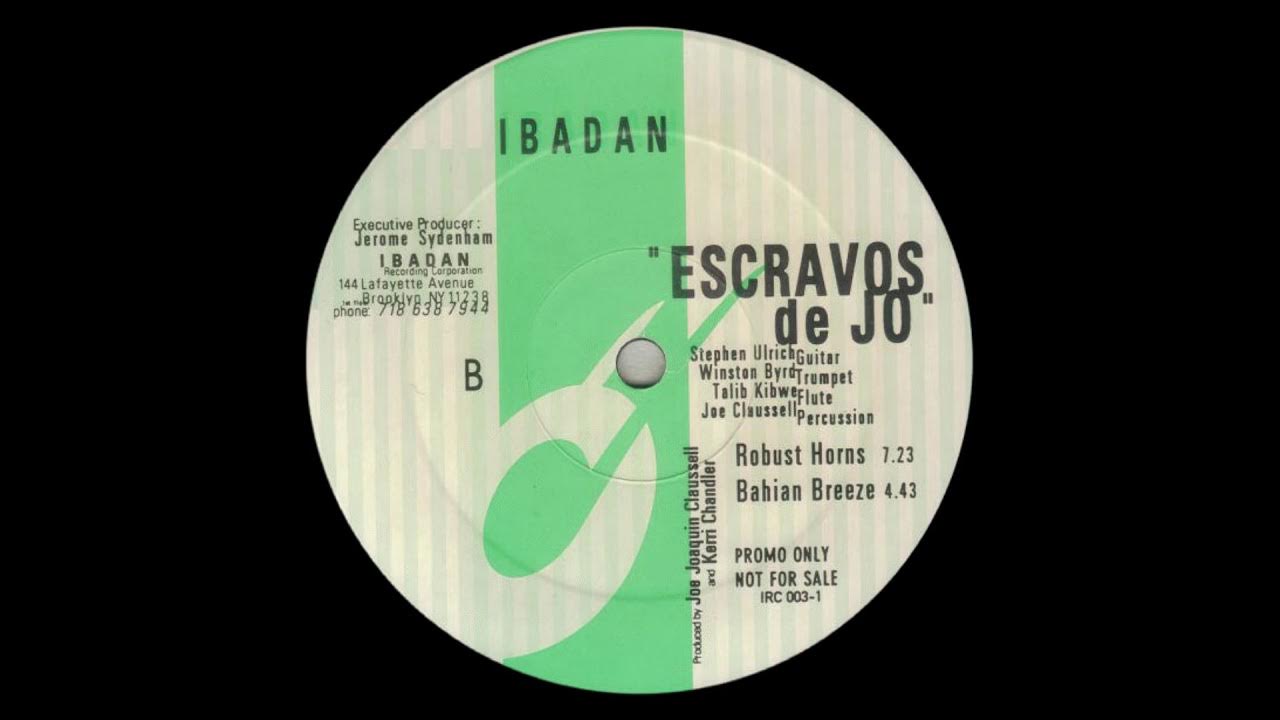 Joe Claussell And Kerri Chandler - Escravos De Jo (Bahian Breeze) Joe Claussell And Kerri Chandler - Escravos De Jo (Bahian Breeze)