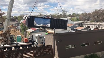 Shipping Container Pool Install - Modpools