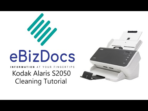 Cleaning your Kodak Alaris S2050 Scanner