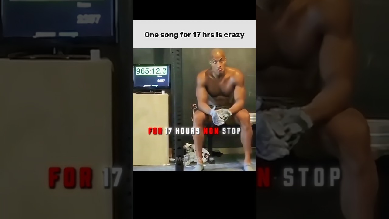 Goggins Favorite Song: Going the Distance 🔥 (Looped 17 Hours for 4,030 Pull-Ups)