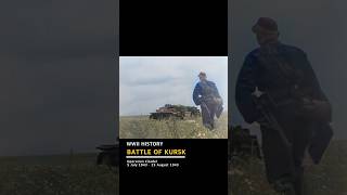 Battle of Kursk, the largest tank battle between Germany and the Soviet Union, World War II #ww2