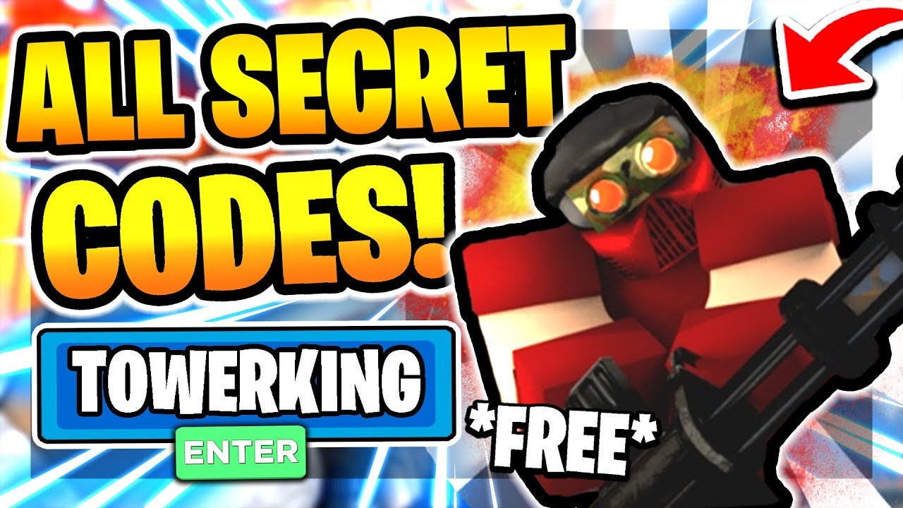 ALL NEW SECRET WORKING CODES In TOWER BATTLES Roblox Tower Battles YouTube