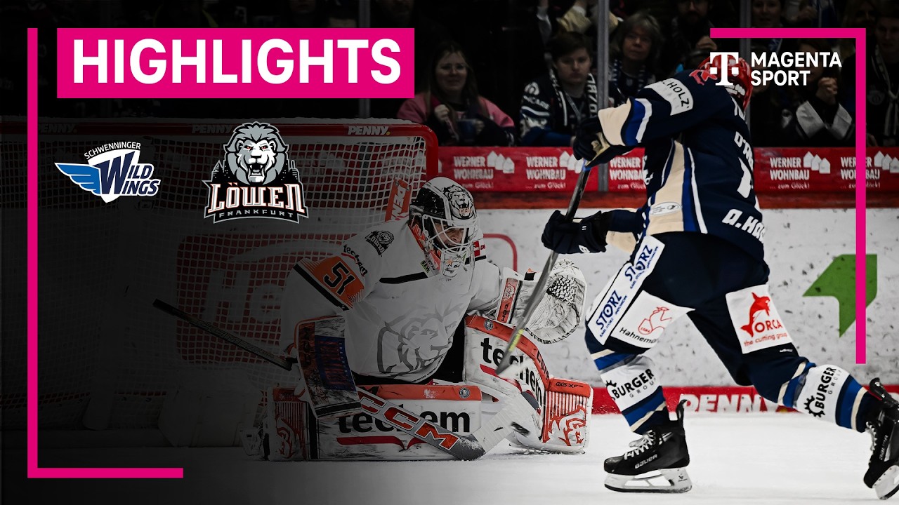 Schwenninger Wild Wings - Löwen Frankfurt | PENNY DEL | MAGENTA SPORT