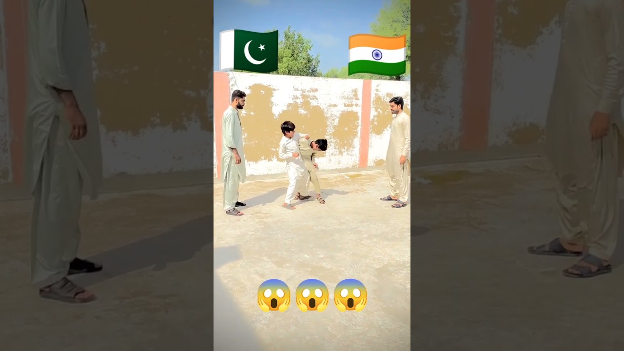 Pakistani🇵🇰 Vs Indian🇮🇳 Children Biggest Fight 😱 