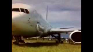 Ethiopian Airlines B767 emergency landing at Arusha airport, ITV