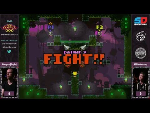 Indie Olympics 2016: Towerfall - Managore vs William Courtney - Pools