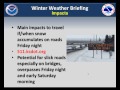 Dec 12th, 2013 2pm- Winter Weather Briefing