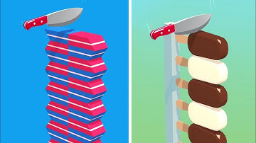 Slice It All Game! Very Satisfying and Relaxing ASMR Slicing Video NEW UPDATE