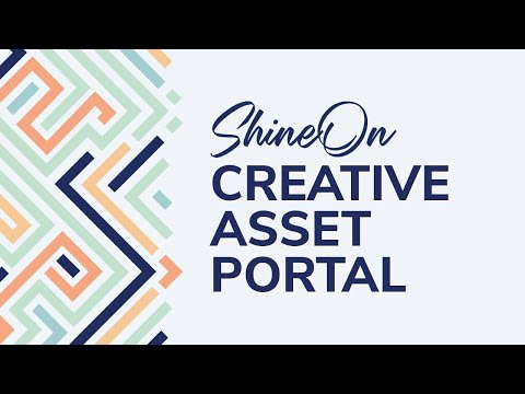 New ShineOn Creative Asset Portal