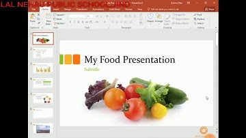 Class-5th Computer Chapter-5(Creating a presentations) Part-3