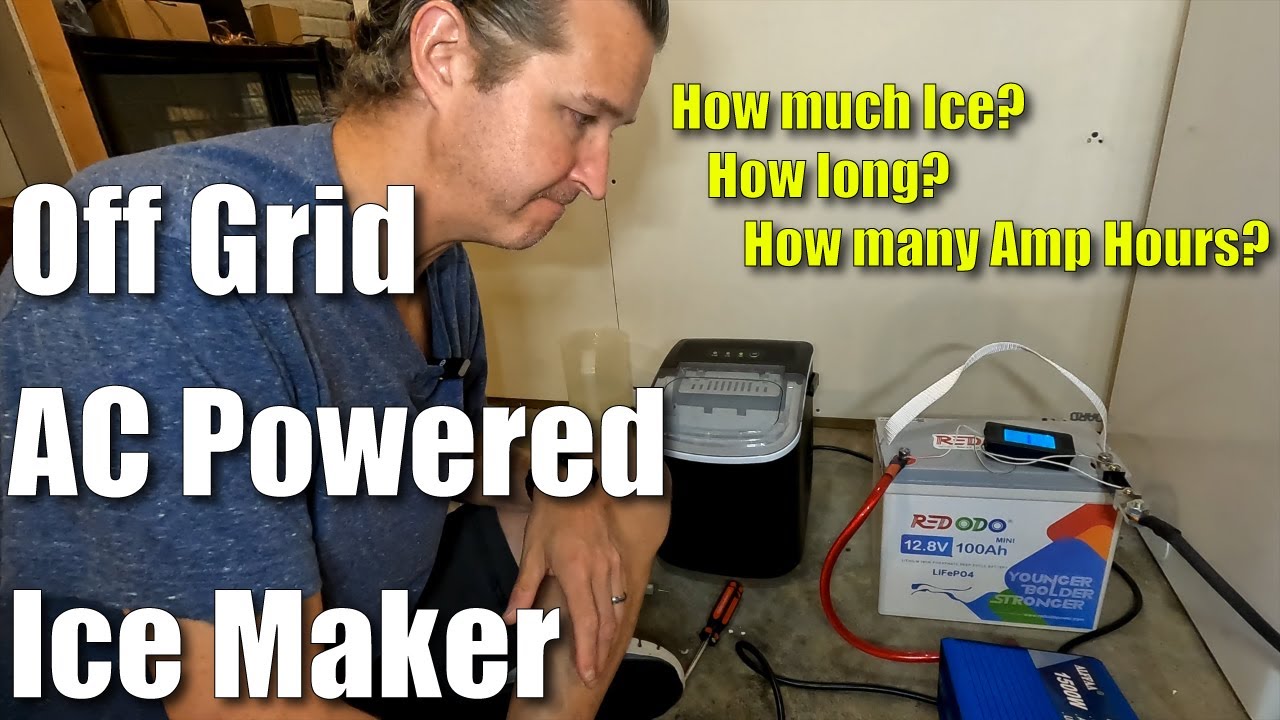 Homemade ice maker! SAVE thousands over a commercial ice maker 