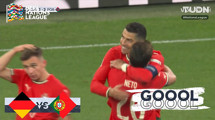 ¡CRISTIANO, CRISTIANO! ¡GOOL! - Alemania 1-2 Portugal | UEFA Nations League - Semis 2025 | TUDN