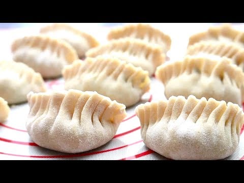 How To Make Chinese Dumplings | Traditional Potsticker Dumpling Recipe 鍋貼、外皮酥脆、內餡爆汁、煎餃在家做！