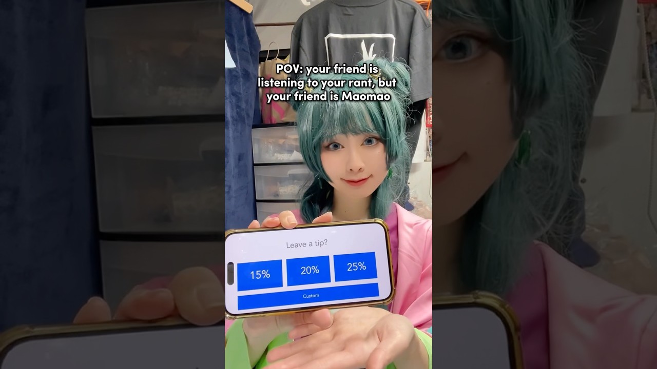 or maybe give her some poison  [The Apothecary Diaries Maomao Cosplay]