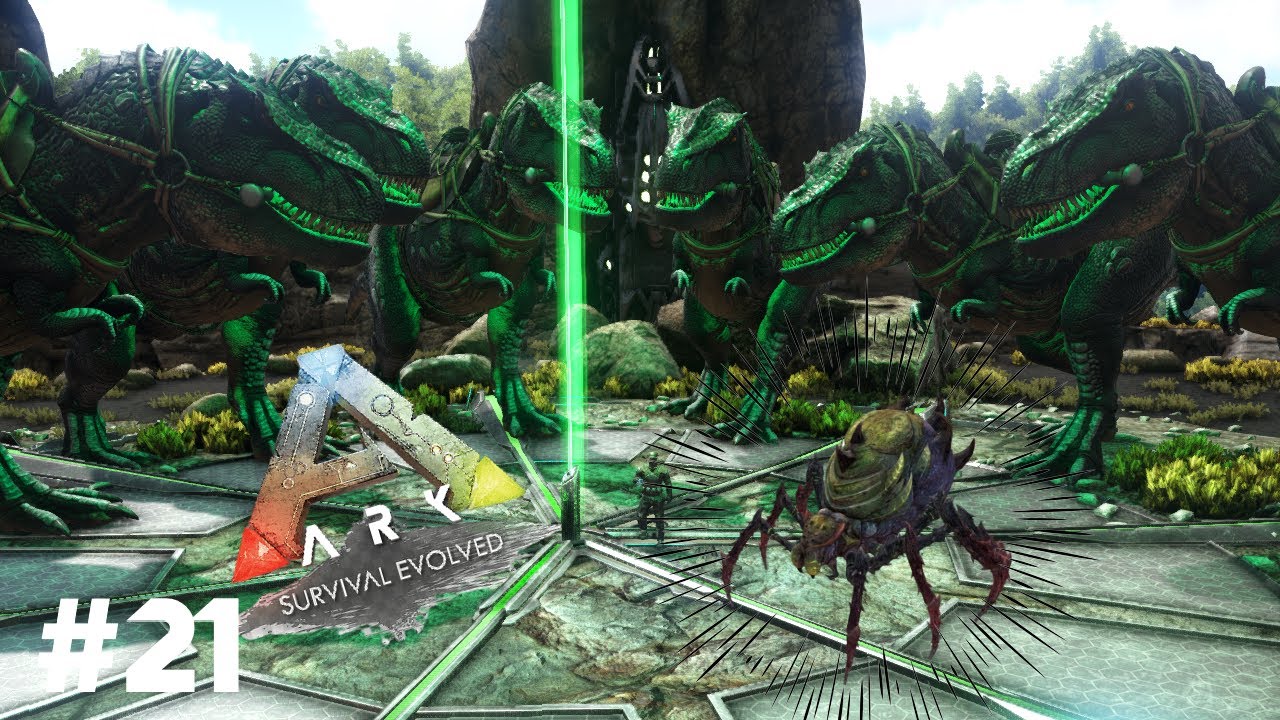 ARK the island : mon premier boss !!! - YouTube