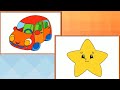 How to draw car 🚗| how to draw star ⭐| Learn draw easy for kids | Kids drawing | Colourful life pro