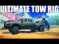 SpinTires MudRunner: NEW 2019 Dodge Ram 3500 Cummins! ULTIMATE TOW RIG